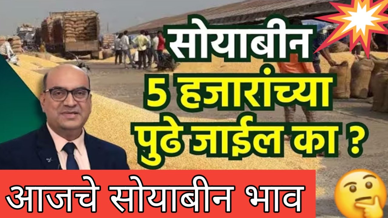 शेतकऱ्यांसाठी आनंदाची बातमी! सोयाबीनचा भाव लवकरच ₹५८०० पर्यंत पोहोचणार? जाणून घ्या तज्ज्ञांचा अचूक अंदाज Weather-Based Crop Insurance